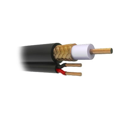 Bobina de 305 metros de Cable Coaxial RG59 Siamés, Malla de Cobre, HECHO EN MÉXICO, Optimizado para HD. Aplicación para intemperie. ( Forro grabado con la marca SYSCOM ) Bobina de 305 metros de Cable Coaxial RG59 Siamés, Malla de Cobre, HECHO EN MÉXICO, Optimizado para HD. Aplicación para intemperie. ( Forro grabado con la marca SYSCOM )